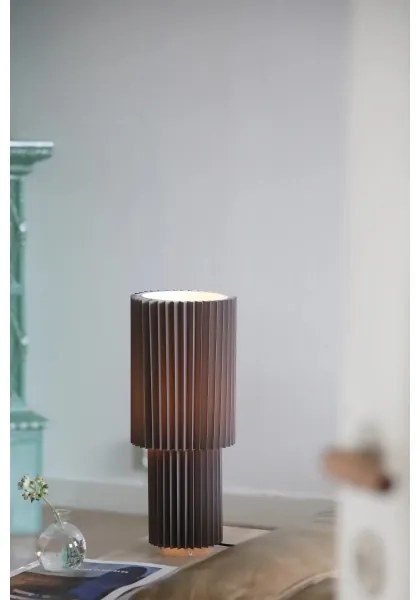 Markslöjd 108898 - Lampada da tavolo CATIS 1xE27/60W/230V 45 cm grigia