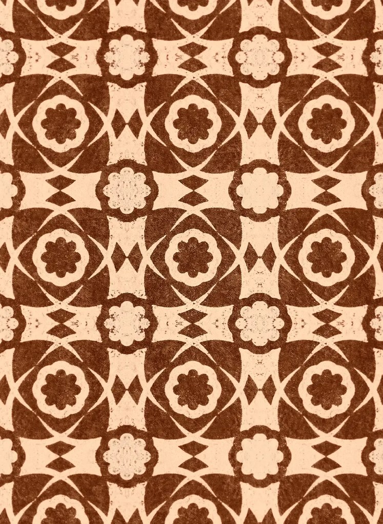 Mindthegap Carta da parati Aegean Tiles - Leather