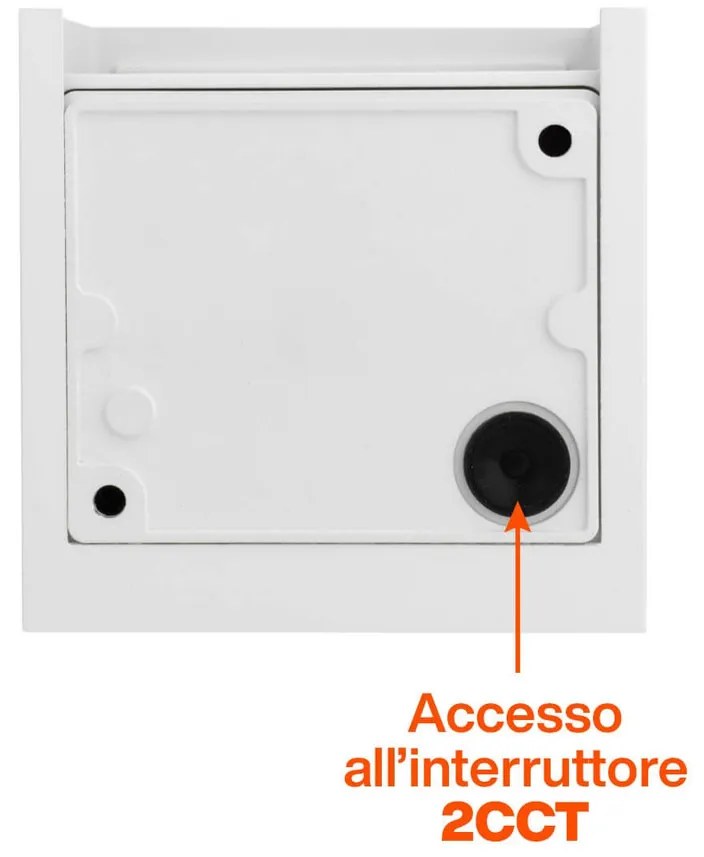 Applique LED Cubo 12W Bidirezionale IP65 CCT OSRAM Chip LED