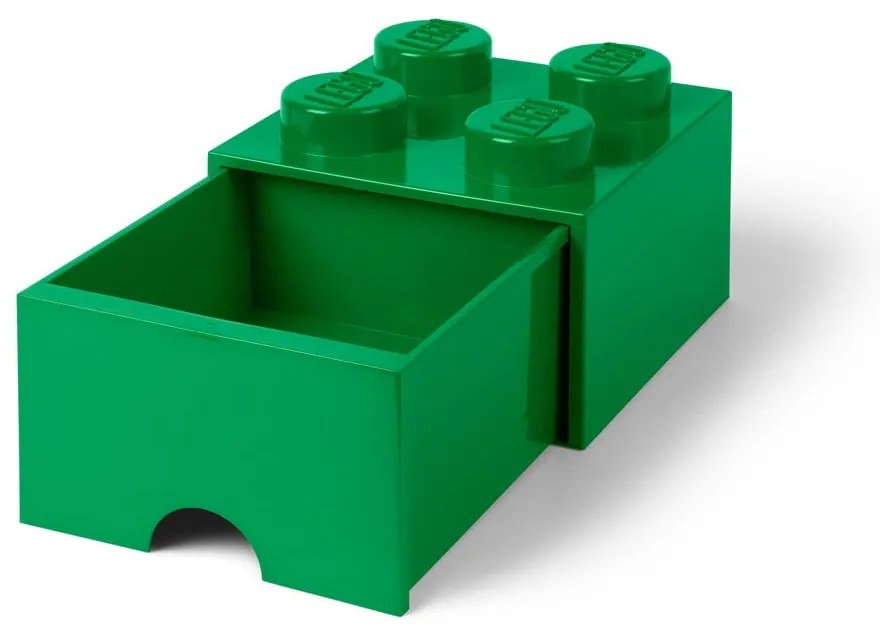 Contenitore verde con cassetto - LEGO®