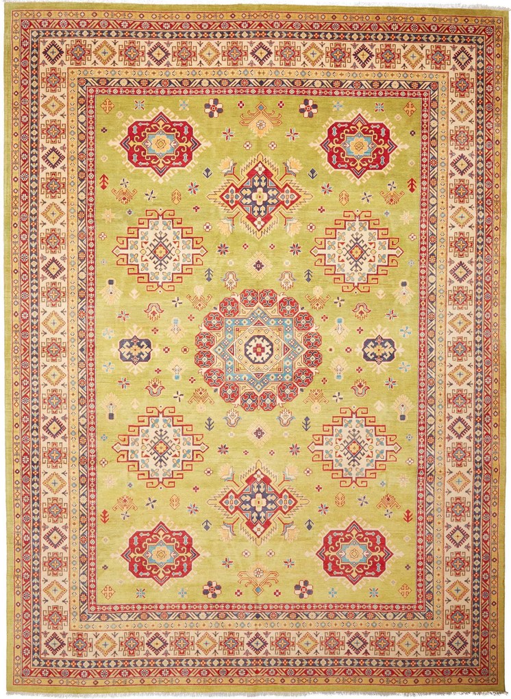 Kazak Tappeto orientale 310x420 (Afghanistan) Annodato A Mano