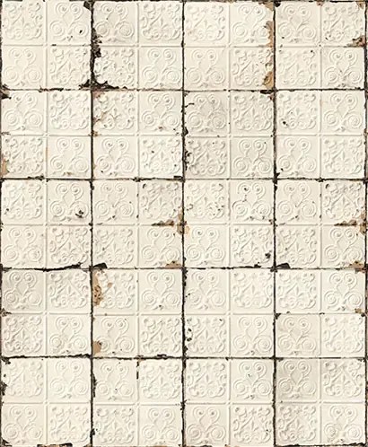 NLXL Carta da parati Brooklyn Tins 02 - TIN-02