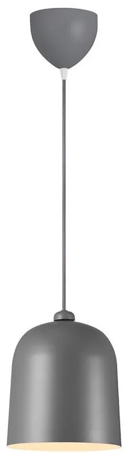 Nordlux - Lampada a sospensione con cavo ANGLE 1xE27/25W/230V grigia