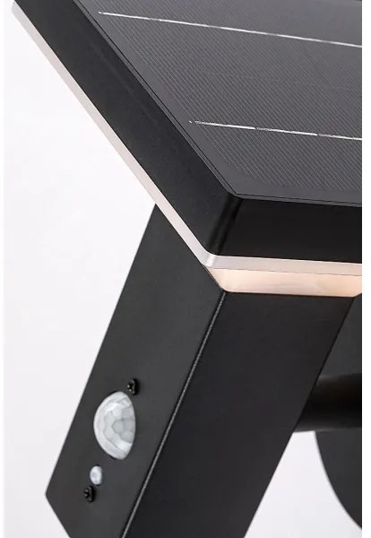 Rabalux 77044 - Lampada solare da parete GELEEN LED/4W/230V IP44 nero