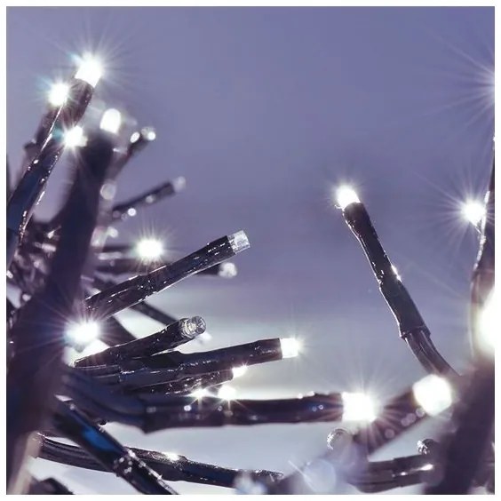 Solight 1V11-W - Catena natalizia LED 576xLED/8 funzioni 8m IP44 bianco freddo + TC