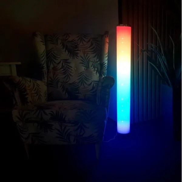 Lampada da terra dimmerabile LED RGBW STELLA 12W 230V con telecomando