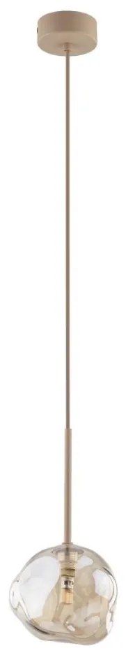 Lampada a sospensione con cavo LAVA 1xG9/8W/230V beige/beige fumé