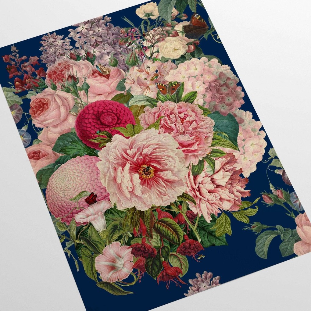 Carta da Parati Carta da Parati Bouquet Floreale 15€/mq | Spedizione Gratuita | Carta Da Parati Camera Da Letto | Carta Da Parati Bagno | Carta Da