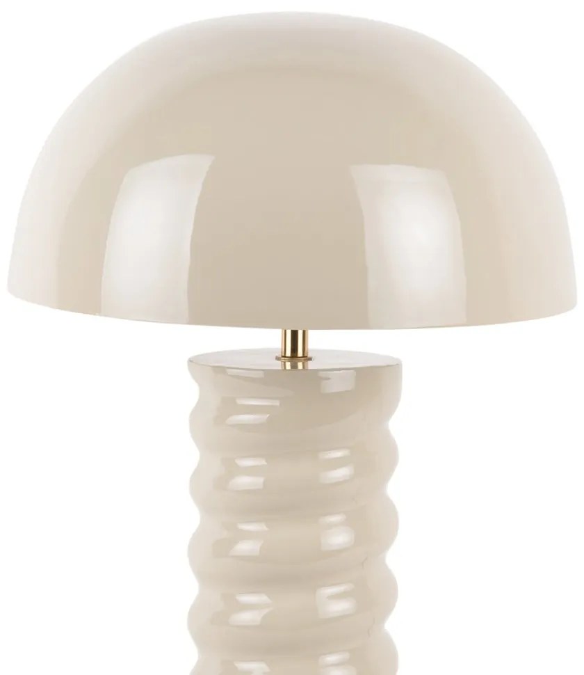 Lampada da tavolo grigia (altezza totale 45 cm) Gracio – Leitmotiv