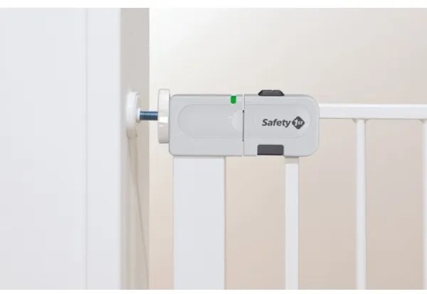 Safety 1st - Barriera di sicurezza AUTO CLOSE bianco