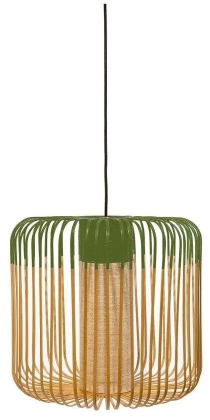 Forestier - Bamboo Lampada a Sospensionem Verde Forestier