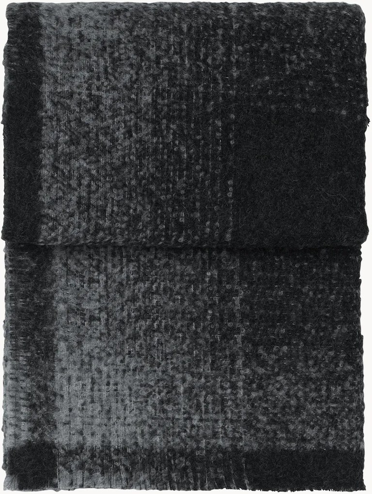 Coperta in bouclé di lana di alpaca Vulcanic