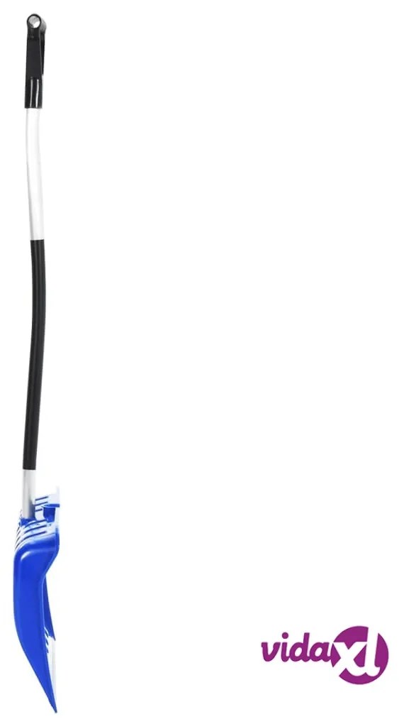 vidaXL Pala da Neve Blu 145 cm in Alluminio