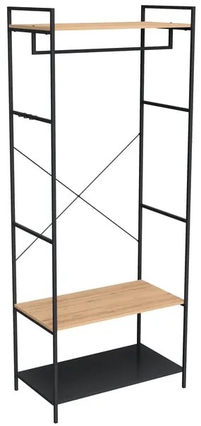 Stender appendiabiti singolo L 80 x P 45 x H 200 cm