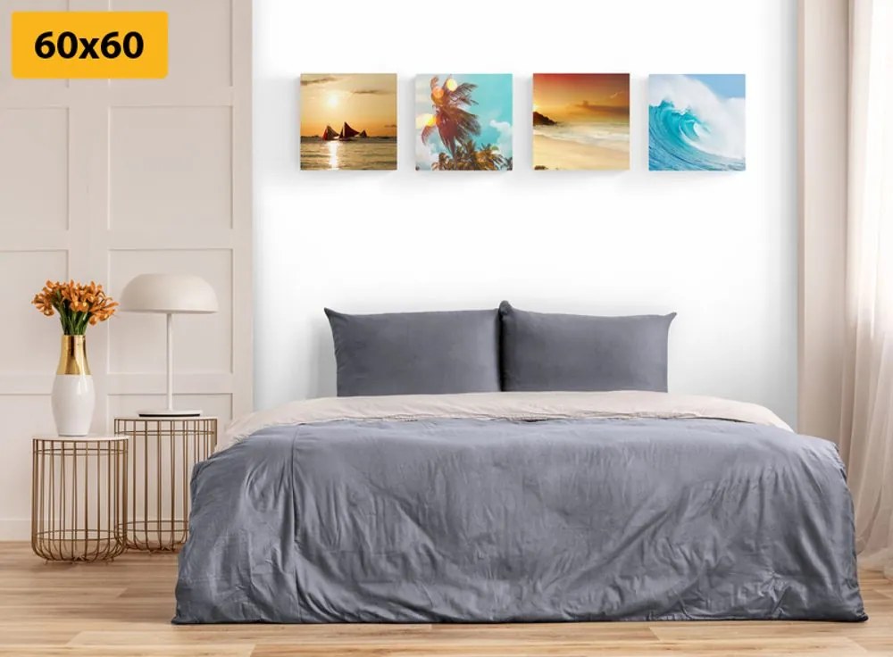 Set di quadri – Vita al mare