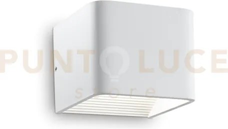 Click applique a parete in alluminio biemissione a led 3000k 6w  52...