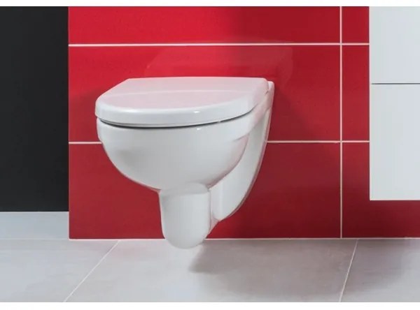 JIKA H8663850000001- WC sospeso + sedile WC LYRA in Duroplast/bianco
