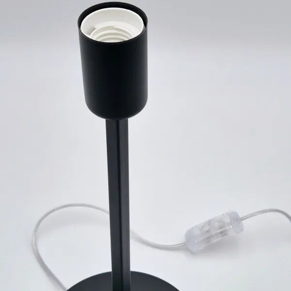 Lampada da tavolo ASTRID 1xE27/60W/230V opaco nero