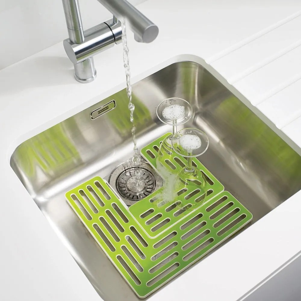 Set di 2 tappetini per lavabo grigi Sink - Joseph Joseph