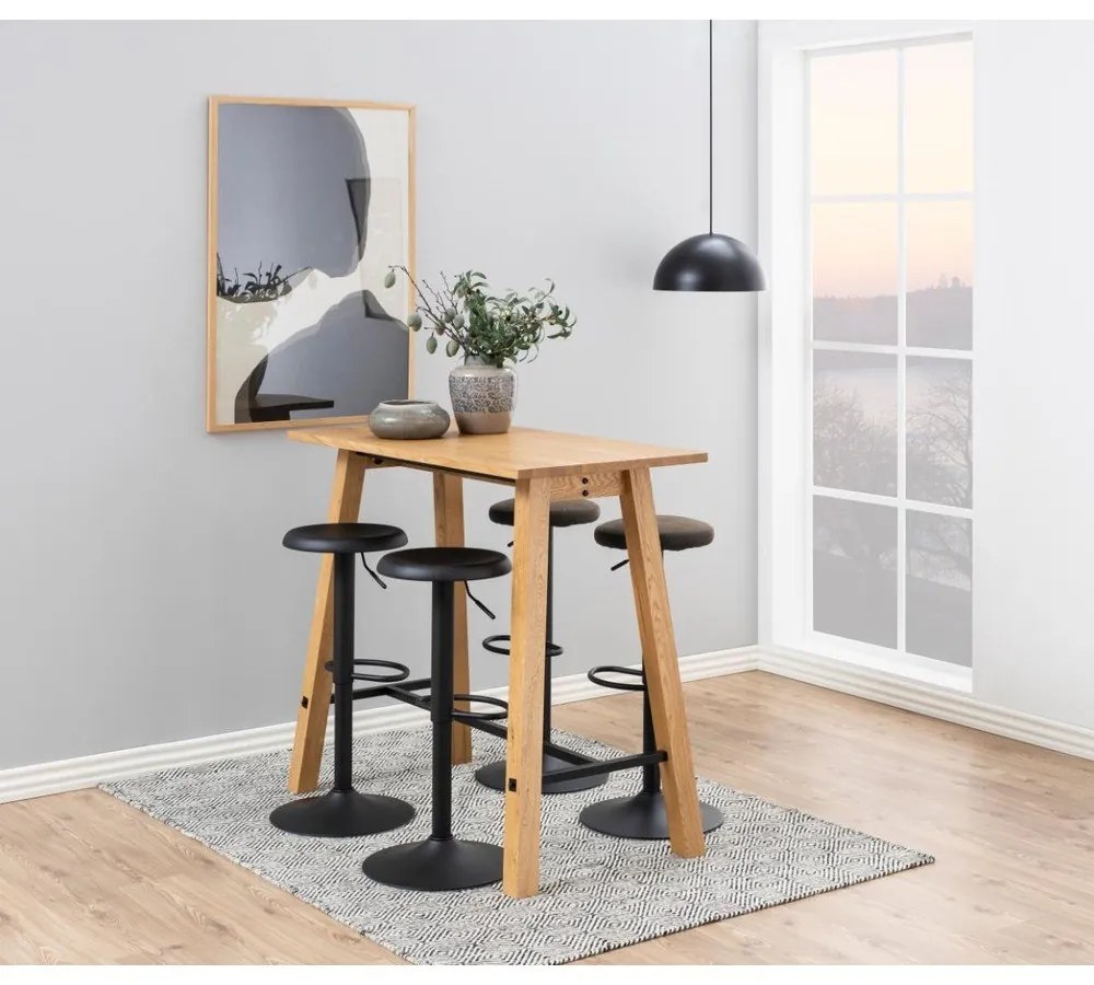 Sgabello bar nero 80 cm Finch - Actona