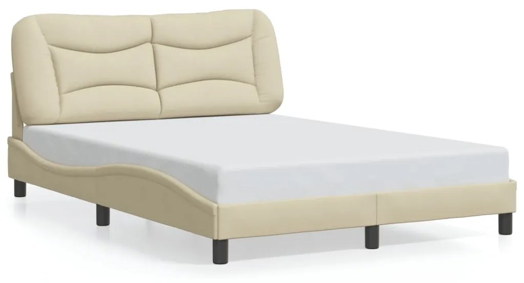 Giroletto Senza Materasso Crema 120x200 Cm Tessuto /