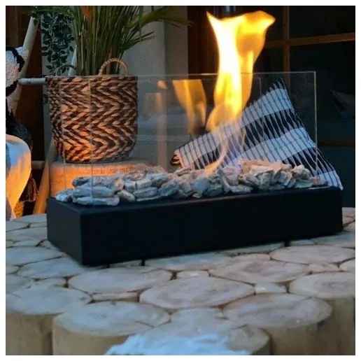 Kratki GALINA/TUV - Bio camino GALINA 21,8x35,4 cm 1kW nero