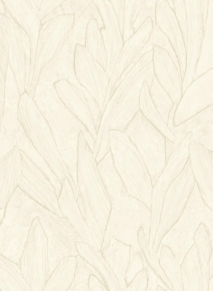 Arte International Carta da parati Piante - Cream