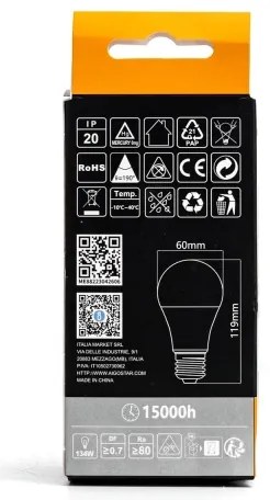 Lampadina LED A60 E27/21W/230V 3000K - Aigostar