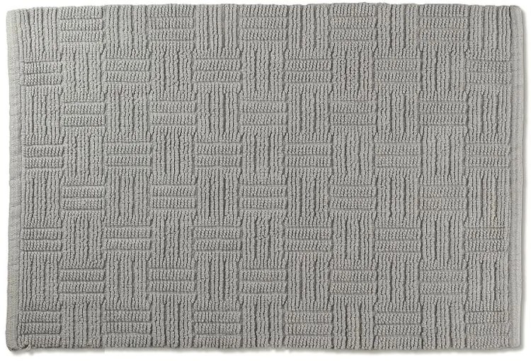 Kela Leana tappetino da bagno 65x55 cm rettangolare grigio 23520