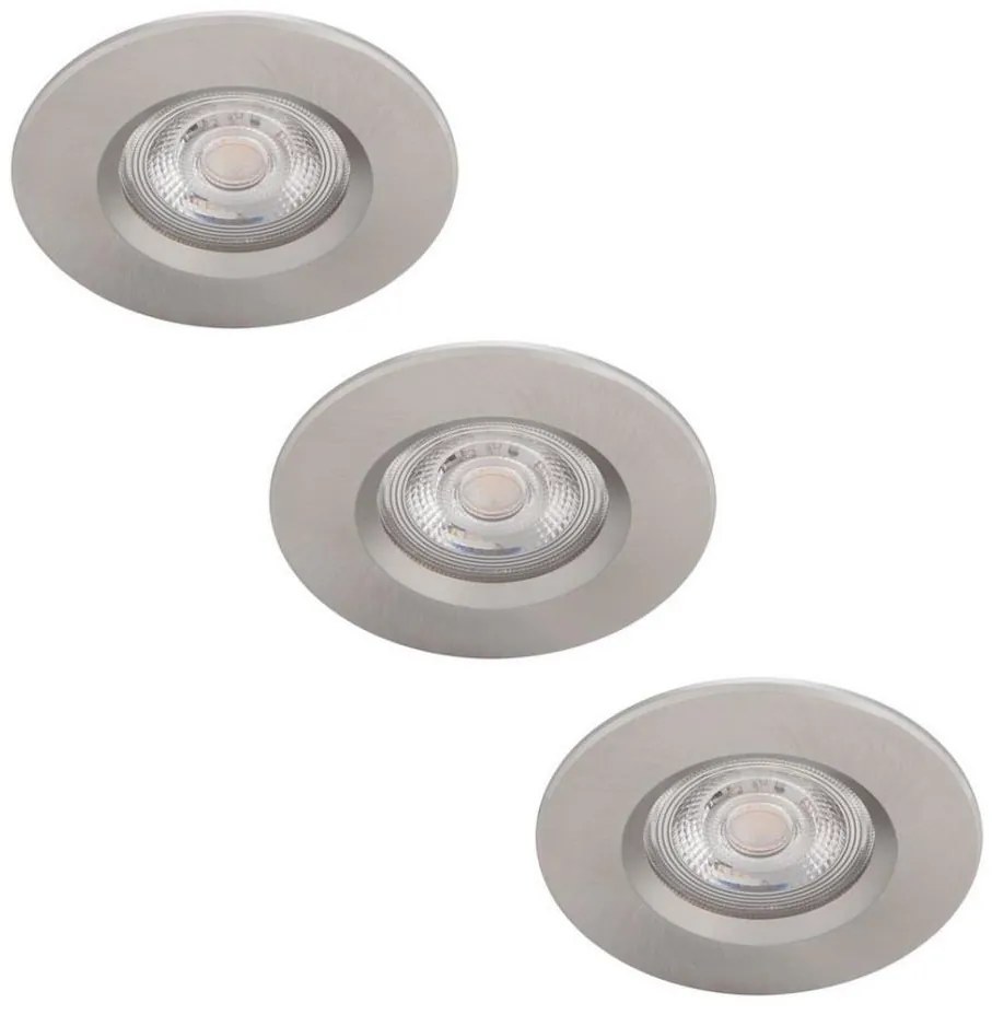 Philips - Pacco da 3x Lampade da bagno LED dimmerabili LED/5W/230V 2700K IP65