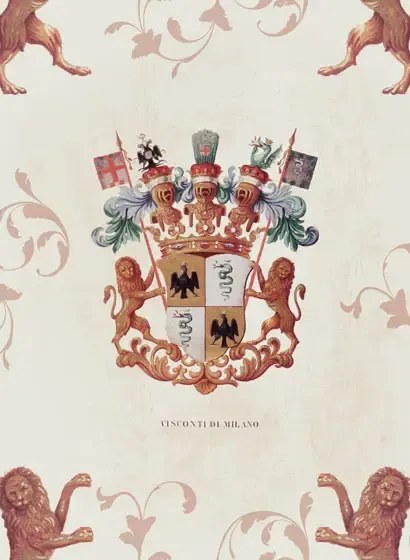 Mindthegap Carta da parati Heraldry - WP20078