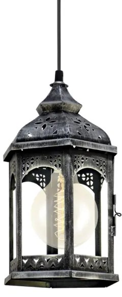 Eglo 49225 - Lampadario REDFORD 1 1xE27/60W/230V