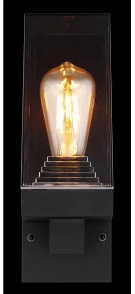 Globo 31370 - Lampada da parete esterna GABBA 1xE27/40W/230V IP44