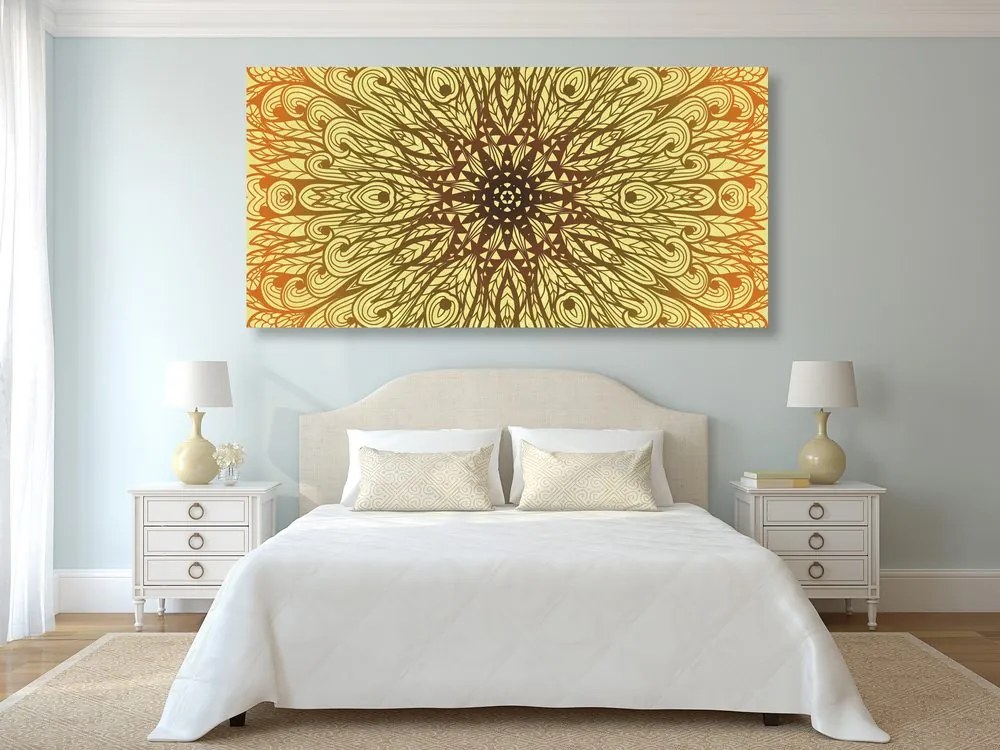 Quadro su tela – Ornamento etnico unico