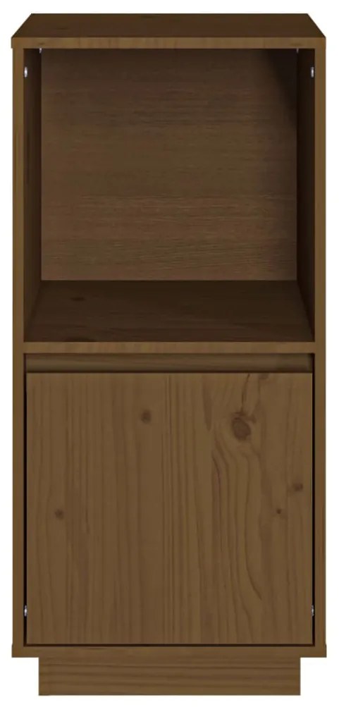 Credenza miele 38x35x80 cm in legno massello di pino