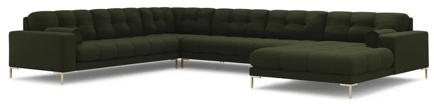 Divano angolare verde (angolo sinistro) Bali - Cosmopolitan Design