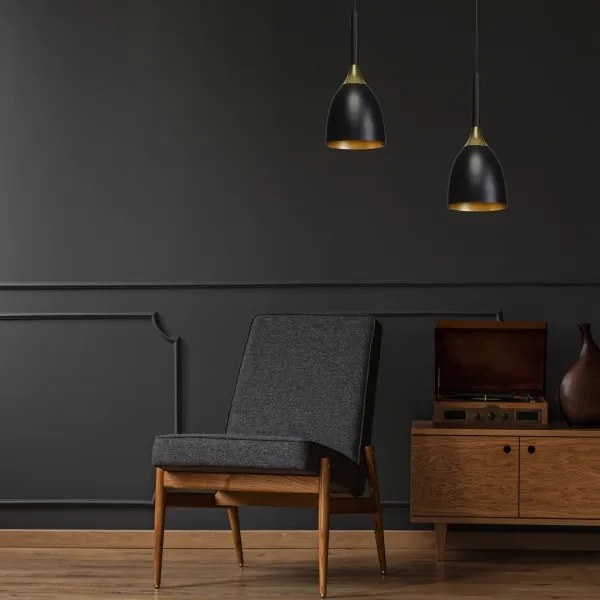 Lampadario a sospensione con filo CLARK 1xE27/60W/230V