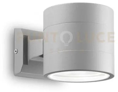 Lampada da parete snif ap1 round grigio