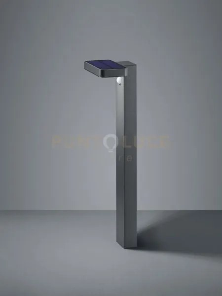 Esquel palo led da esterno solare ricaricabile antracite con sensor...