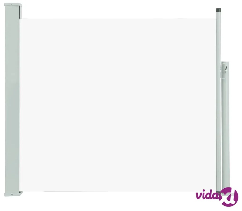 vidaXL Tenda Laterale Retrattile per Patio 100x300 cm Crema