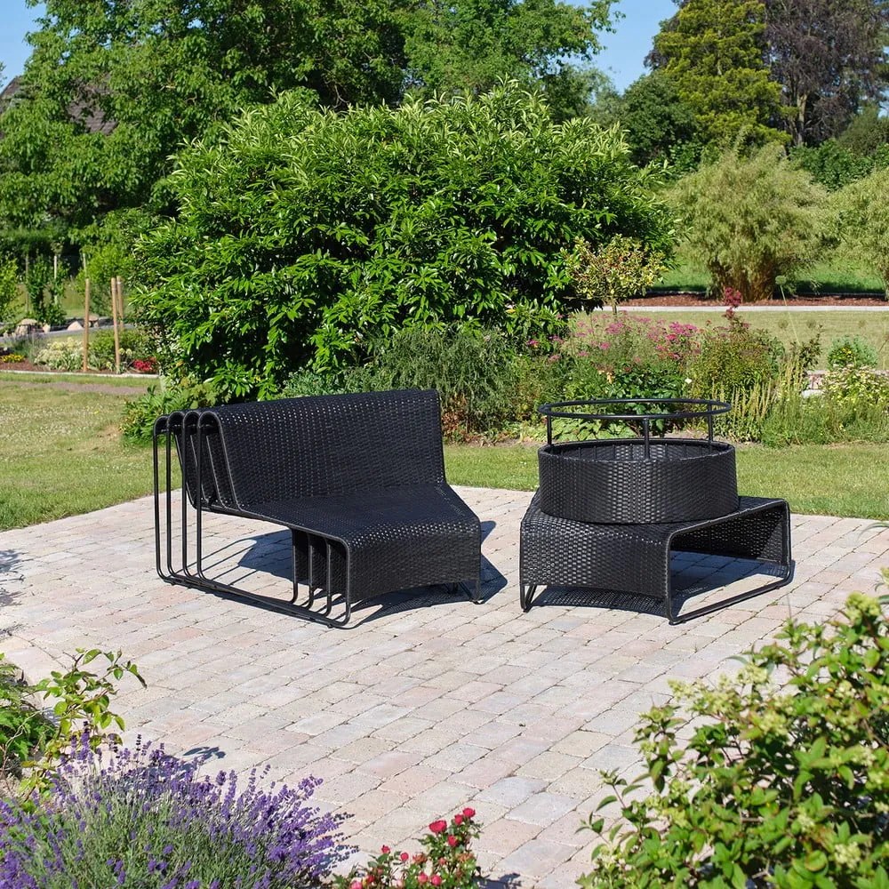 Set da giardino grigio per 5 persone Rindal - Bonami Selection