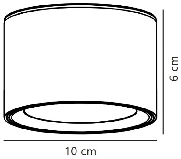 Nordlux - Plafoniera LED dimmerabile FALLON LED/5,5W/230V