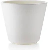 Vaso 77x65cm in Resina Tulli Ribeira Essential 80 Bianco