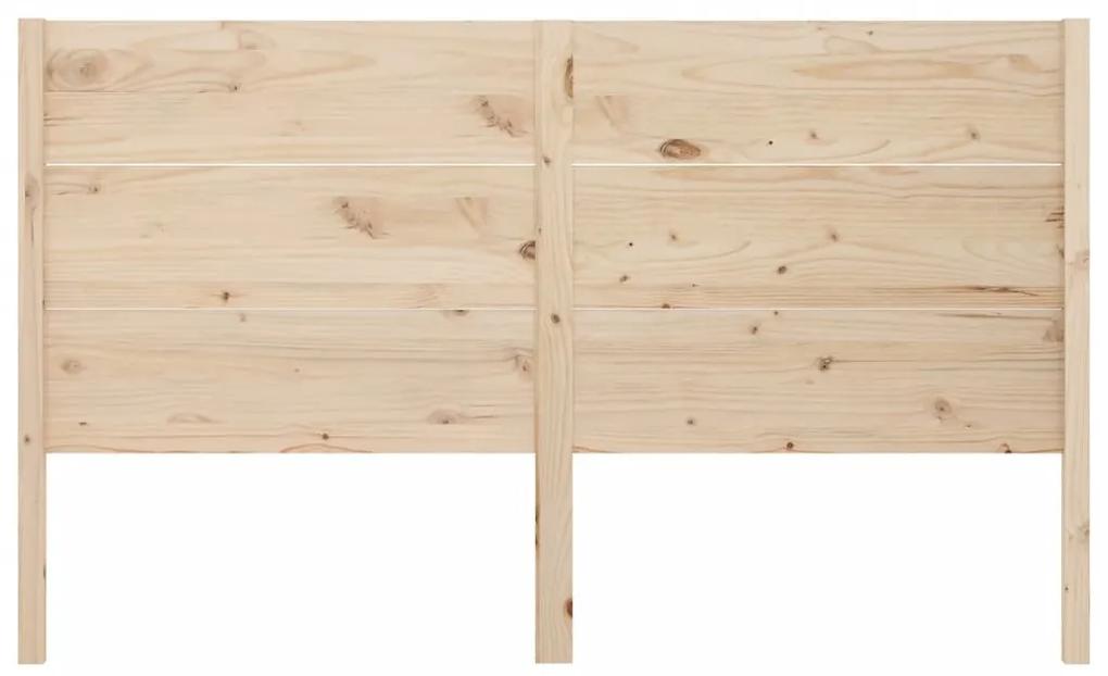 Testiera 141x4x100 cm in legno massello di pino