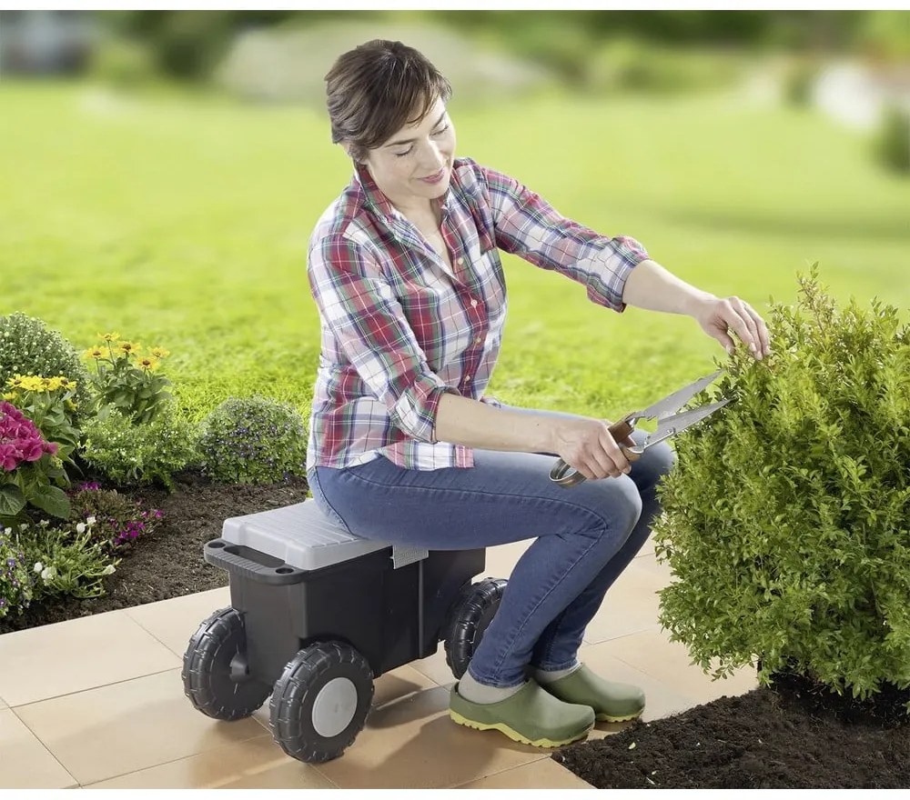 Cassetta da giardino su ruote - Maximex