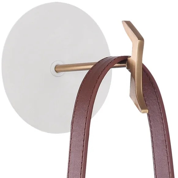 Klausen 101021 - Applique MEMORY 1xG9/4W/230V bianco/marrone