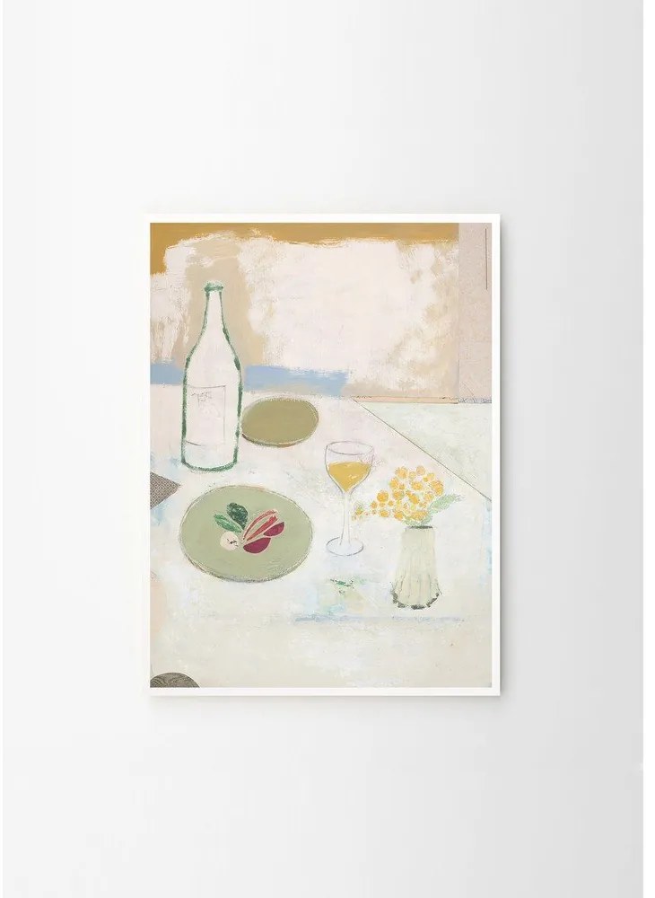 Poster 30x40 cm Fleurs Jaunes – Max Ososki – The Poster Club