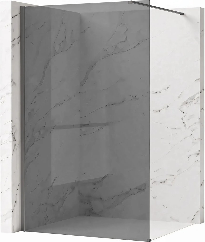 Parete doccia Rea Flexi Grey / Titan 130