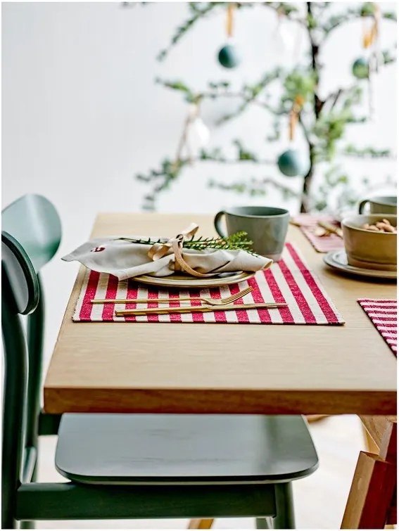 Tovagliette in set in misto iuta 2 pz 33x48 cm Statement Stripe – Södahl