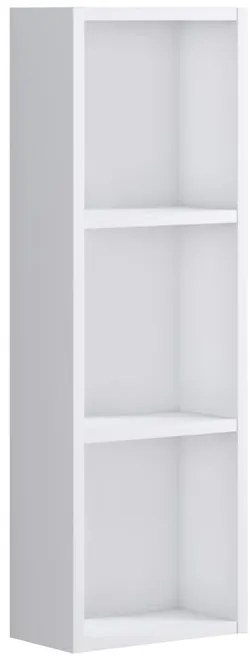 Pensile bagno Brera bianco laccato opaco P 17 x L 30 x H 90 cm